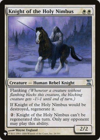 Cavaleiro do Nimbo Sagrado / Knight of the Holy Nimbus