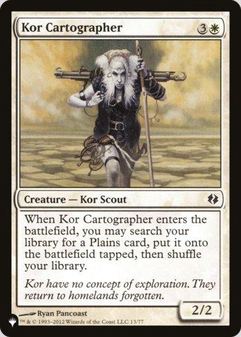 Cartógrafo Kor / Kor Cartographer