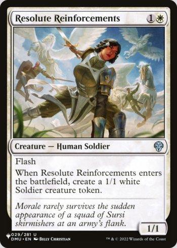 Reforços Resolutos / Resolute Reinforcements
