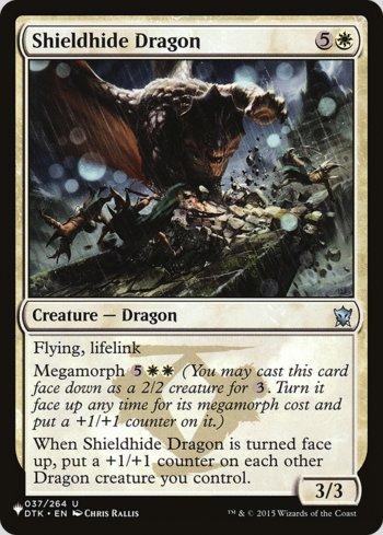 Dragoa da Couraça Defletora / Shieldhide Dragon