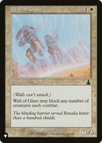 Barreira Fulgurante / Wall of Glare