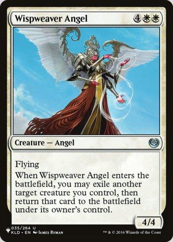 Anjo Tecelão de Nuvens / Wispweaver Angel