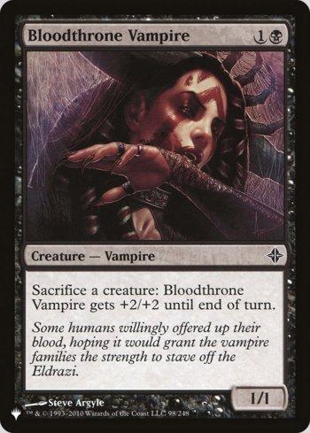 Vampiro do Sangue Real / Bloodthrone Vampire