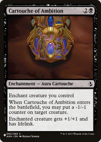Cártula da Ambição / Cartouche of Ambition