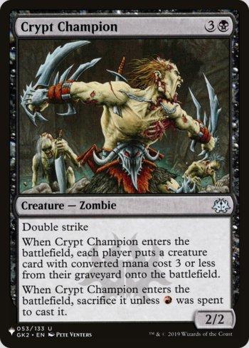 Campeão da Cripta / Crypt Champion