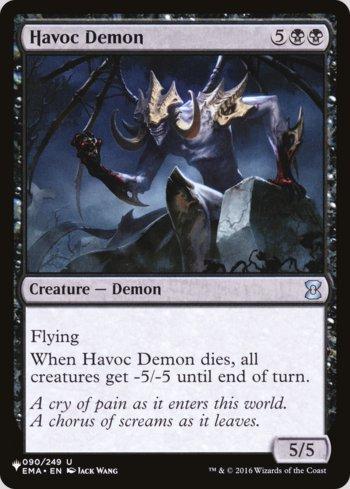 Demônio Fulminante / Havoc Demon