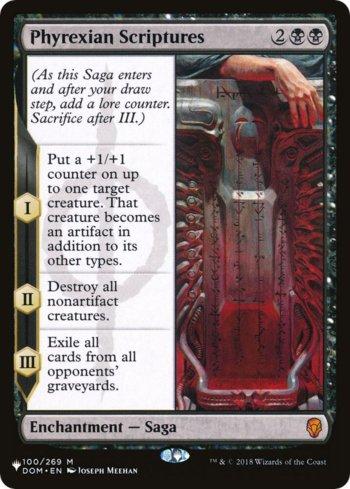 Escrituras Phyrexianas / Phyrexian Scriptures