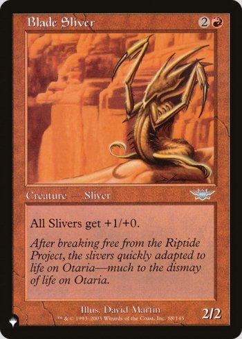 Fractius de Lâmina / Blade Sliver