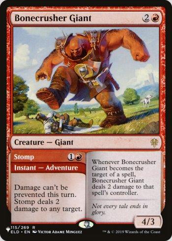 Gigante Esmaga-ossos // Pisar / Bonecrusher Giant // Stomp