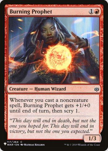 Profeta Incandescente / Burning Prophet