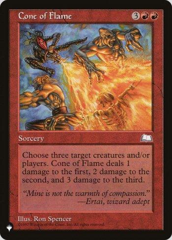 Cone de Chamas / Cone of Flame