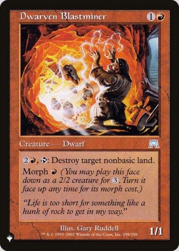 Anão Detonador / Dwarven Blastminer