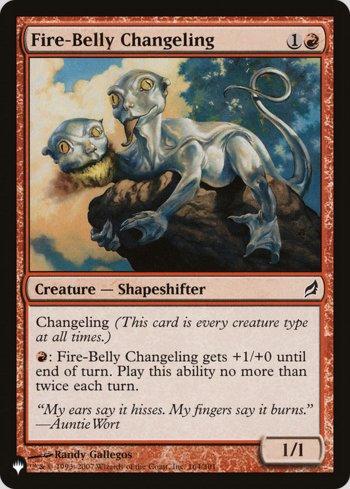Morfolóide Ventre-de-Fogo / Fire-Belly Changeling