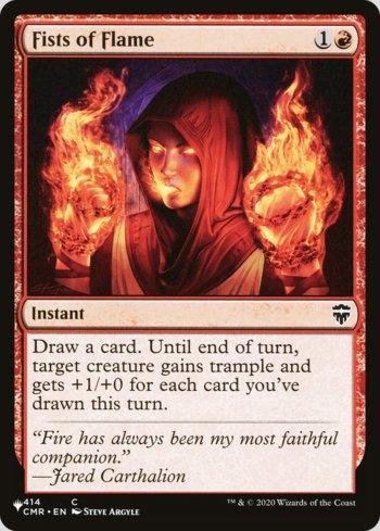 Punhos Chamejantes / Fists of Flame