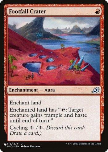 Cratera da Pegada / Footfall Crater