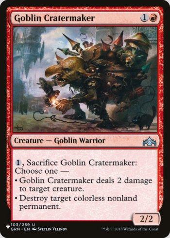 Cratereiro Goblin / Goblin Cratermaker