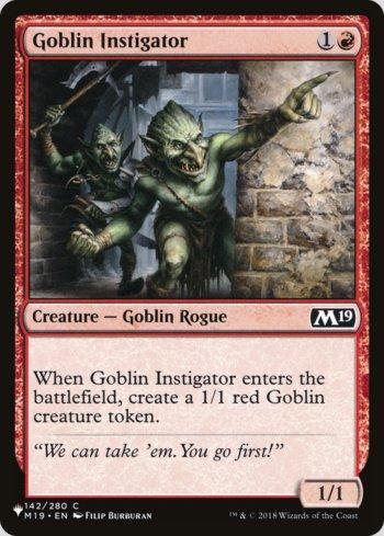 Instigador Goblin / Goblin Instigator