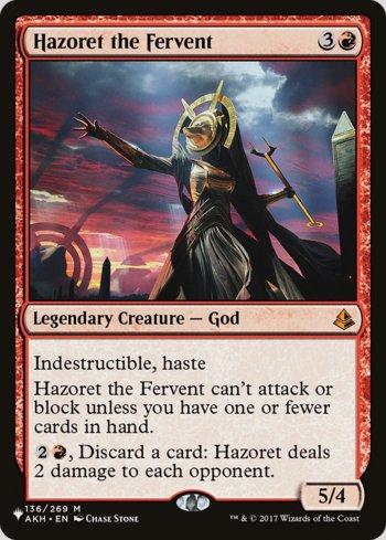 Hazoret, a Fervorosa / Hazoret the Fervent