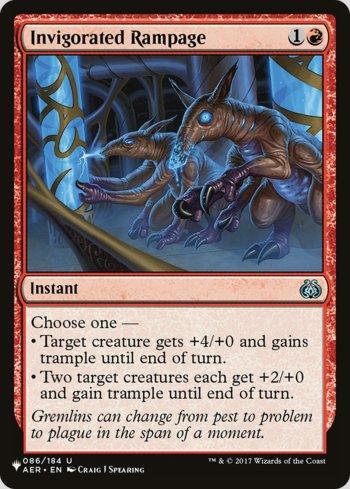 Fúria Revigorada / Invigorated Rampage