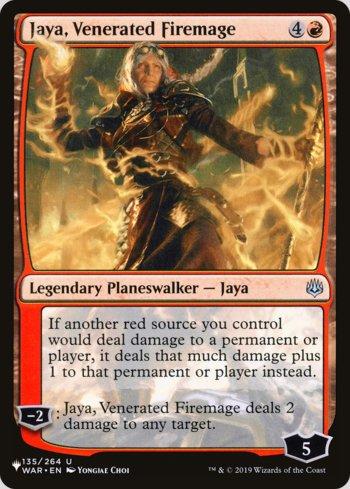 Jaya, Maga do Fogo Venerada / Jaya, Venerated Firemage
