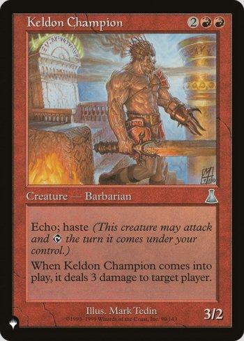 Campeão Keldoniano / Keldon Champion