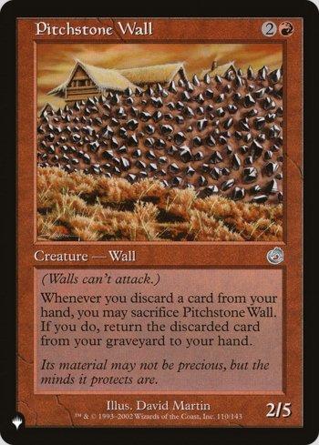 Barreira de Retinita / Pitchstone Wall