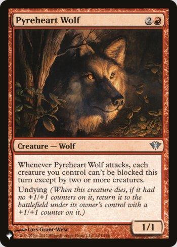 Lobo Coração de Pira / Pyreheart Wolf