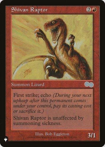 Raptor de Shiv / Shivan Raptor