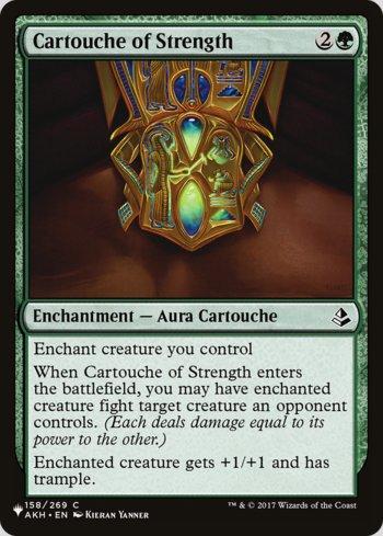 Cártula da Força / Cartouche of Strength