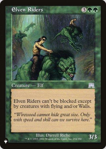 Ginetes Élficos / Elven Riders