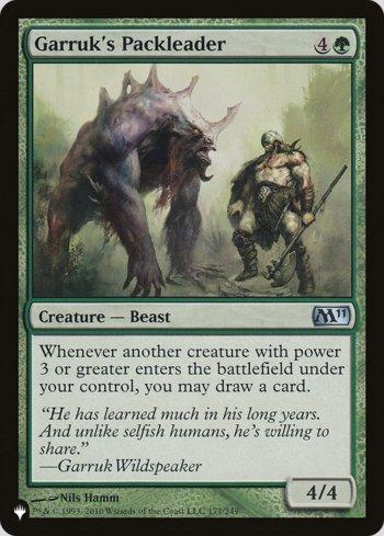 Líder de Matilha de Garruk / Garruks Packleader