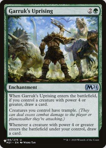 Levante de Garruk / Garruks Uprising