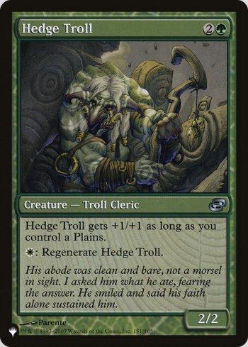 Trol de Cerco / Hedge Troll