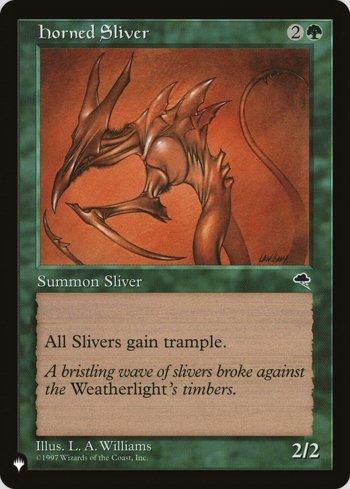 Fractius com Chifres / Horned Sliver