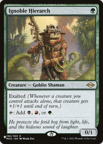 Hierarca Ignóbil / Ignoble Hierarch