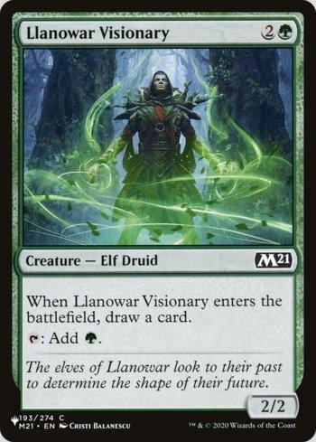 Visionário de Llanowar / Llanowar Visionary
