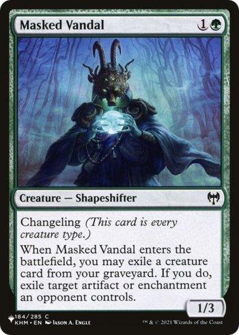 Vândalo Mascarado / Masked Vandal