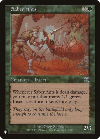 Formigas Sabre / Saber Ants