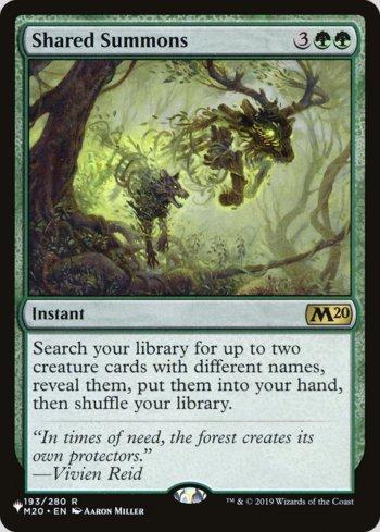 Invocações Compartilhadas / Shared Summons