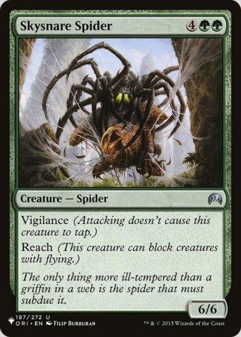 Aranha da Armadilha Celeste / Skysnare Spider