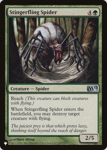 Aranha Lança-Ferrão / Stingerfling Spider