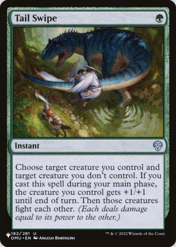 Deslize de Cauda / Tail Swipe