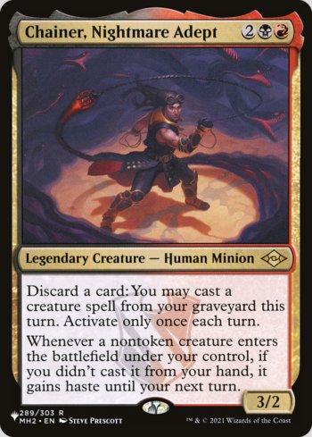 Chainer, Adepto de Pesadelos / Chainer, Nightmare Adept