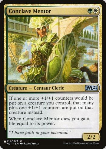 Mentora do Conclave / Conclave Mentor
