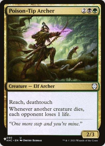 Arqueiro da Ponta Envenenada / Poison-Tip Archer