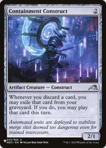 Constructo de Contenção / Containment Construct
