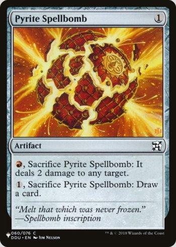 Magibomba de Pirita / Pyrite Spellbomb