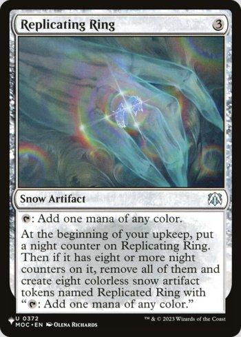 Anel Replicador / Replicating Ring