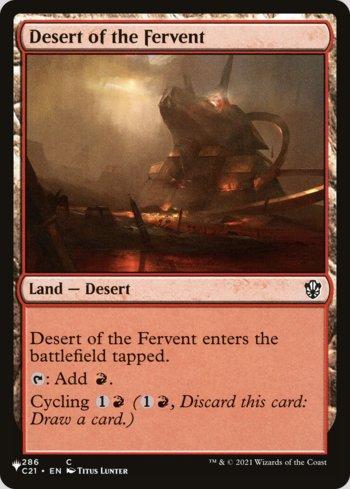 Deserto da Fervorosa / Desert of the Fervent