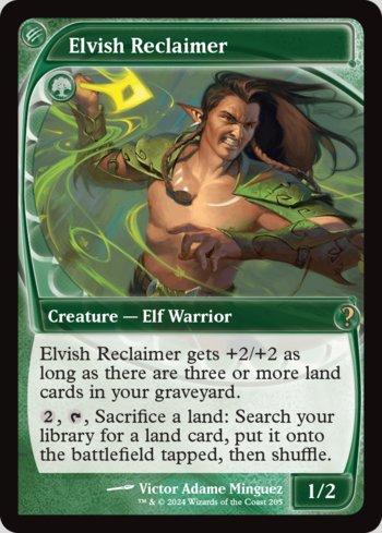 Reivindicador Élfico / Elvish Reclaimer